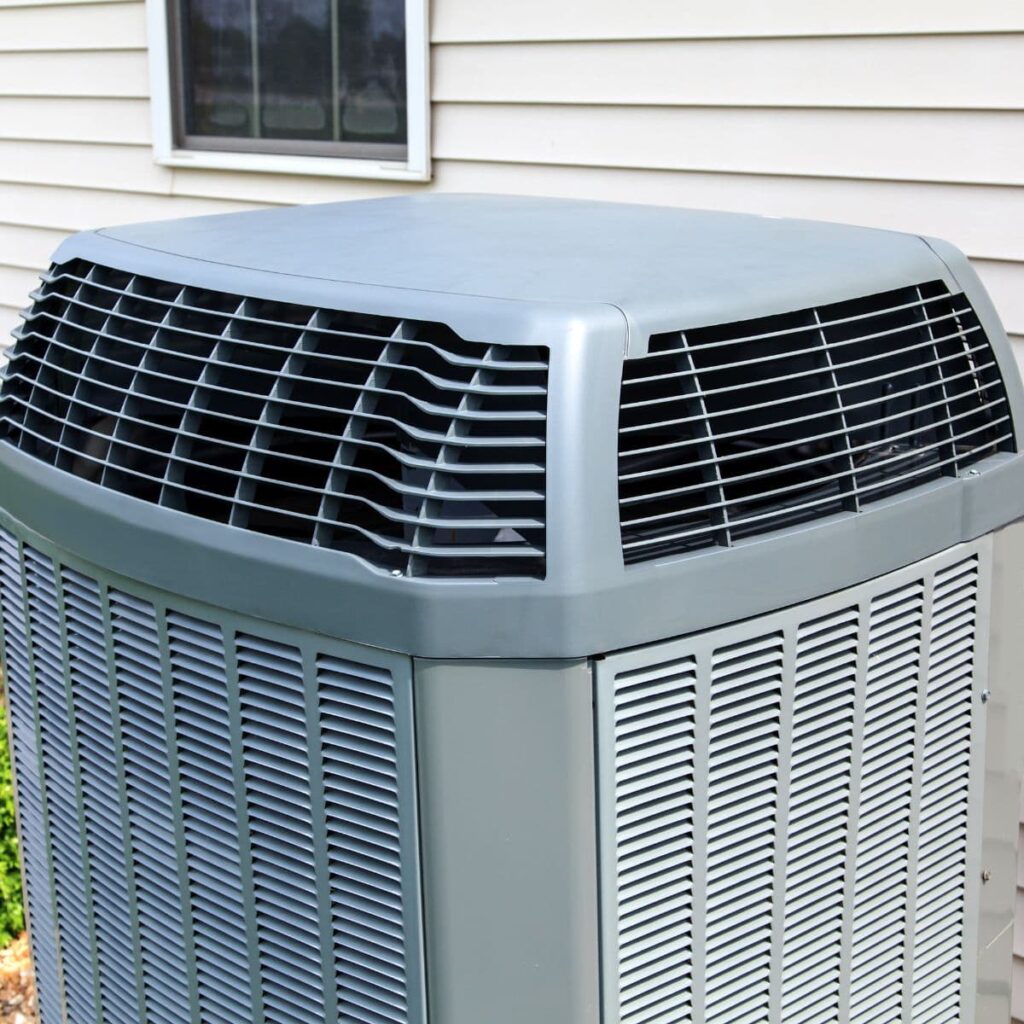 close up of an ac unit