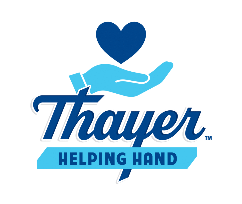 Thayer helping hands